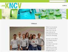 Tablet Screenshot of jong.kncv.nl